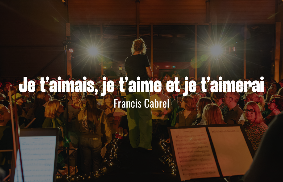 Charger la vidéo: Je t'aimais, je t'aime et je t'aimerai de Francis Cabrel